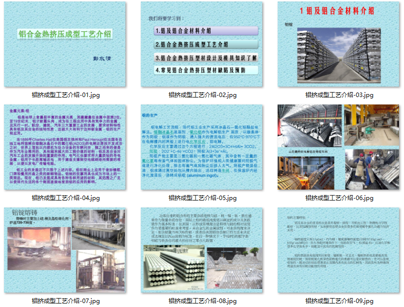 23PPT - 铝挤成型工艺介绍