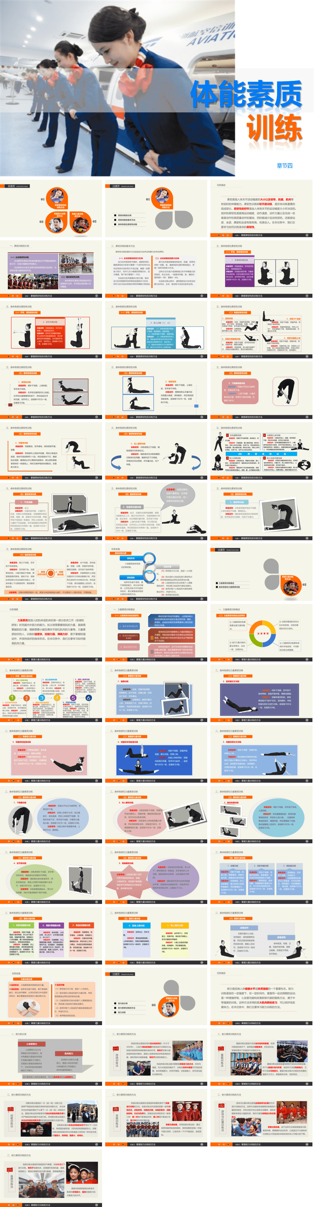 23PPT - 礼仪类课件-章节四体能素质训练.pptx
