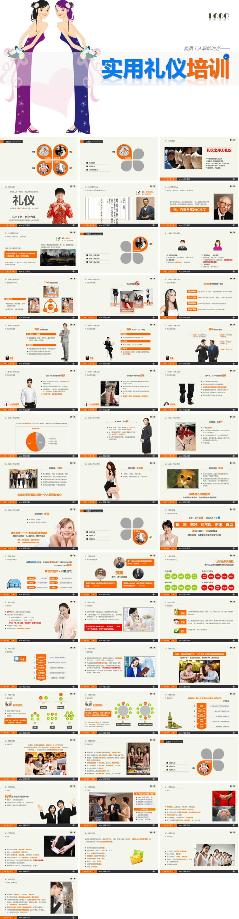 23PPT - 企业管理-实用礼仪培训PPT课件.pptx
