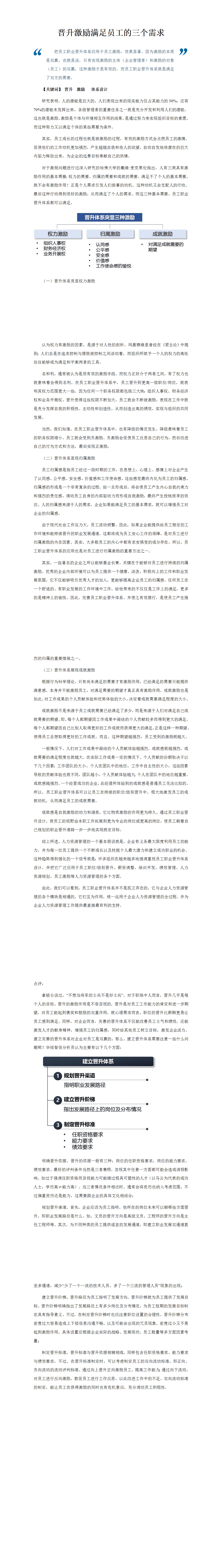 23PPT - 人力资源-晋升激励满足员工的三个需求.doc
