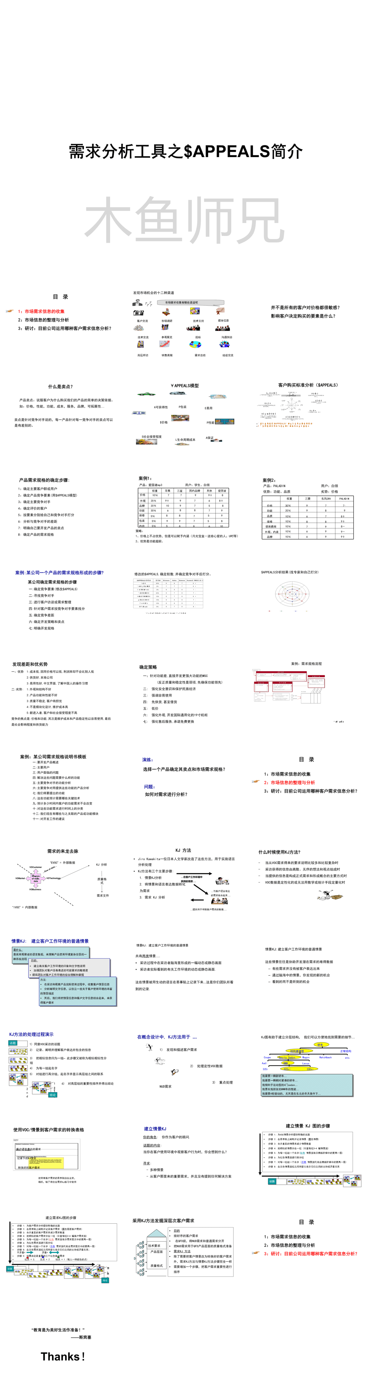 23PPT - 需求分析工具之二$APPEALS简介.ppt