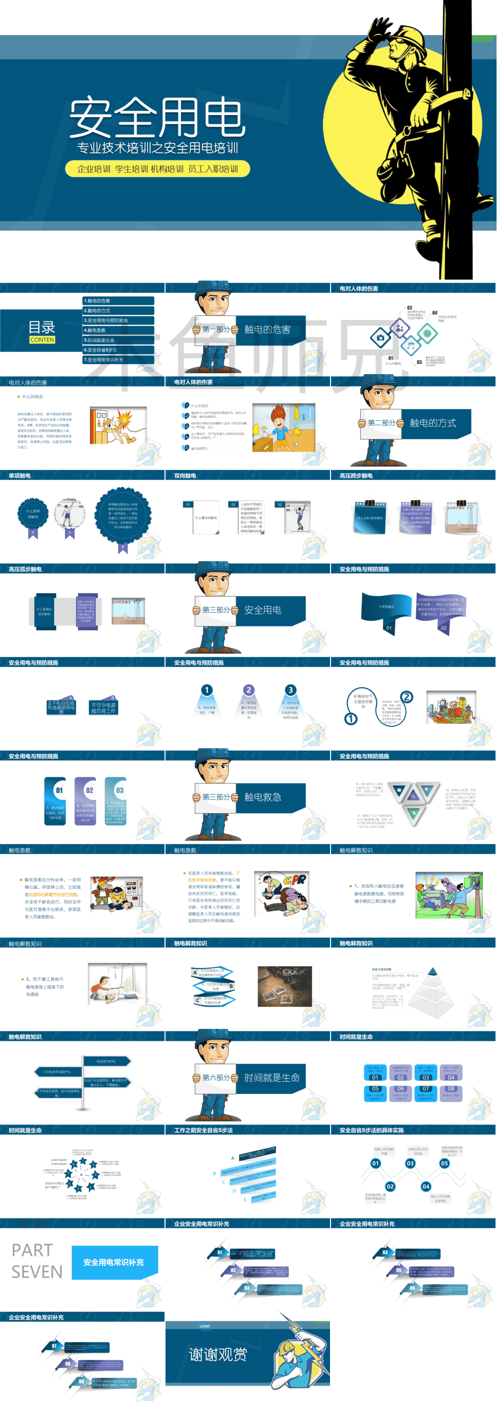 23PPT - 工厂用电车间用电企业用电安全培训7.pptx
